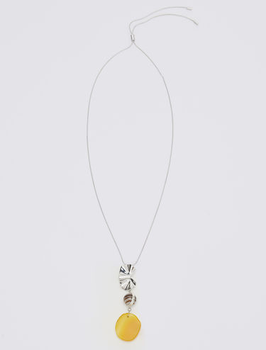 Fashion Doll Accessory Plastic Silver 2-Strand Necklace