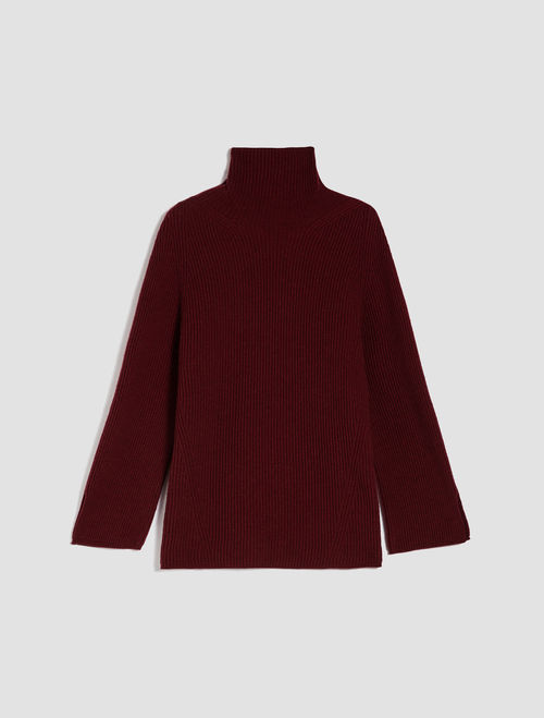 burgundy turtleneck womens