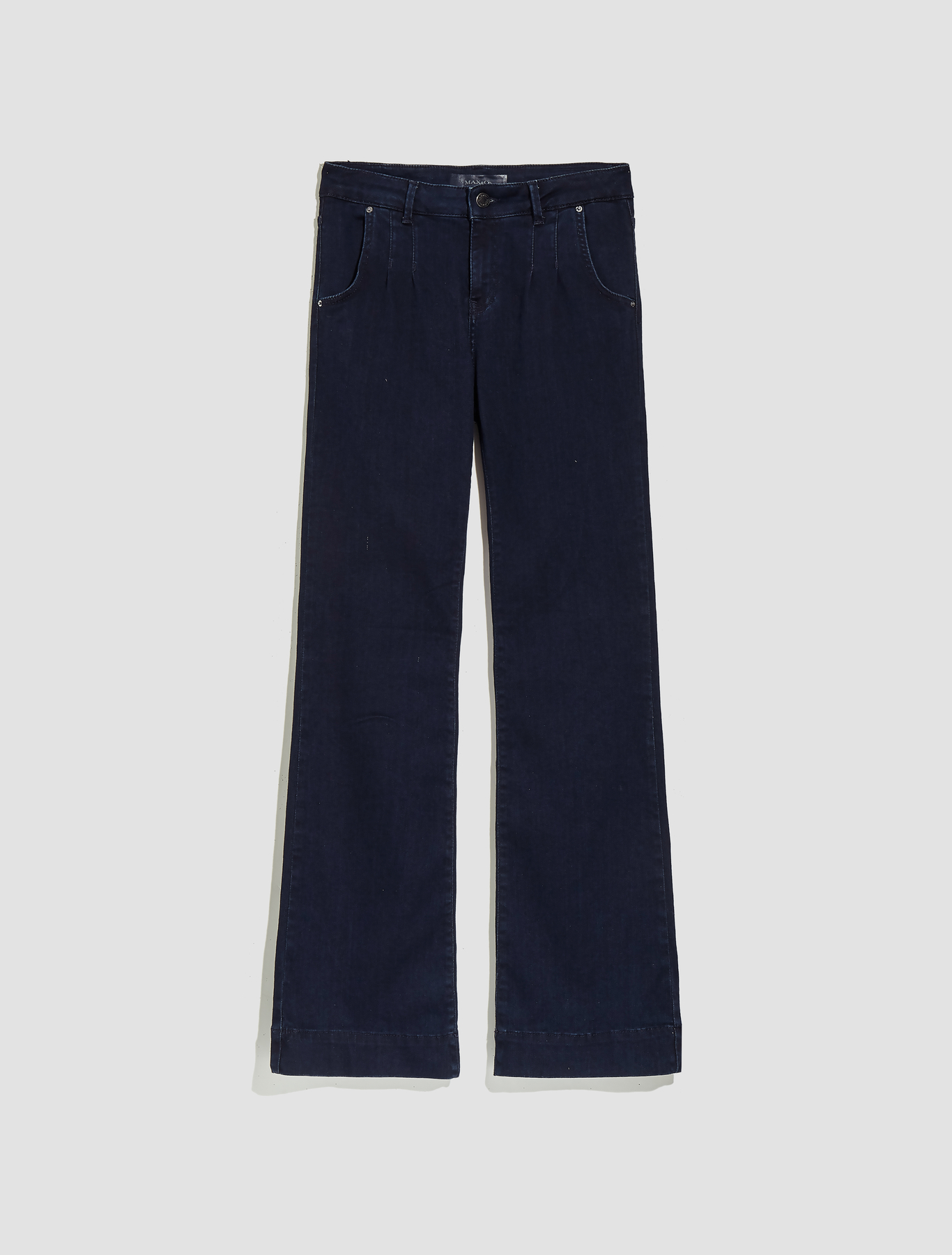 Blue boot-cut jeans, midnight blue - Max\u0026Co.