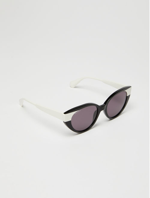 Colour-block cat-eye glasses, black - Max\u0026Co.