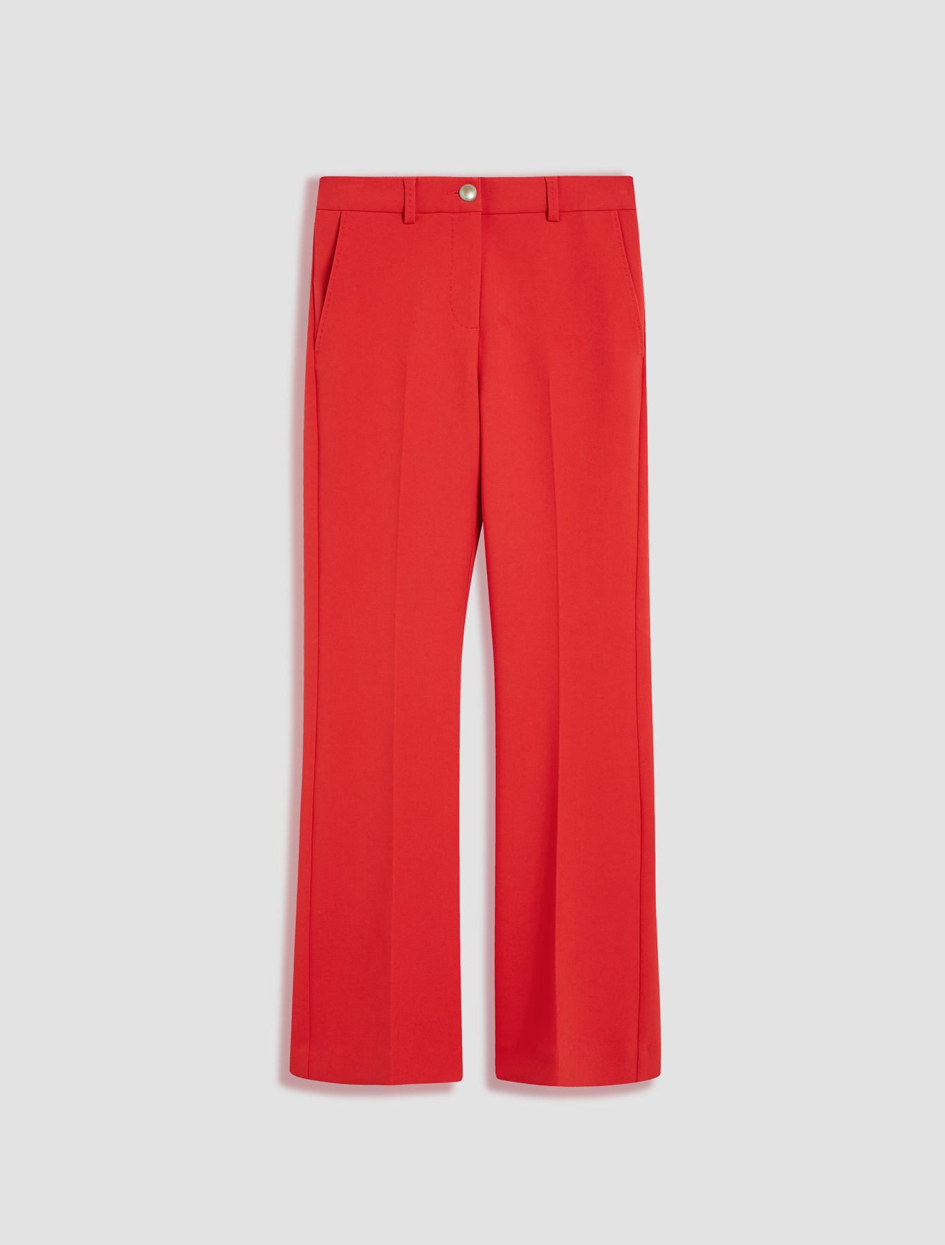 Cigarette trousers, red - Max\u0026Co.