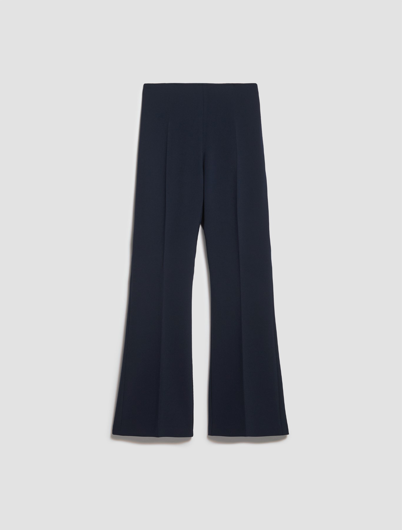Kick-flare trousers, midnight blue 