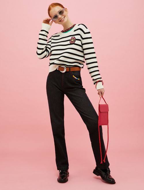 Tamagotchi leather smartphone bag  - fuchsia - MAX&Co.