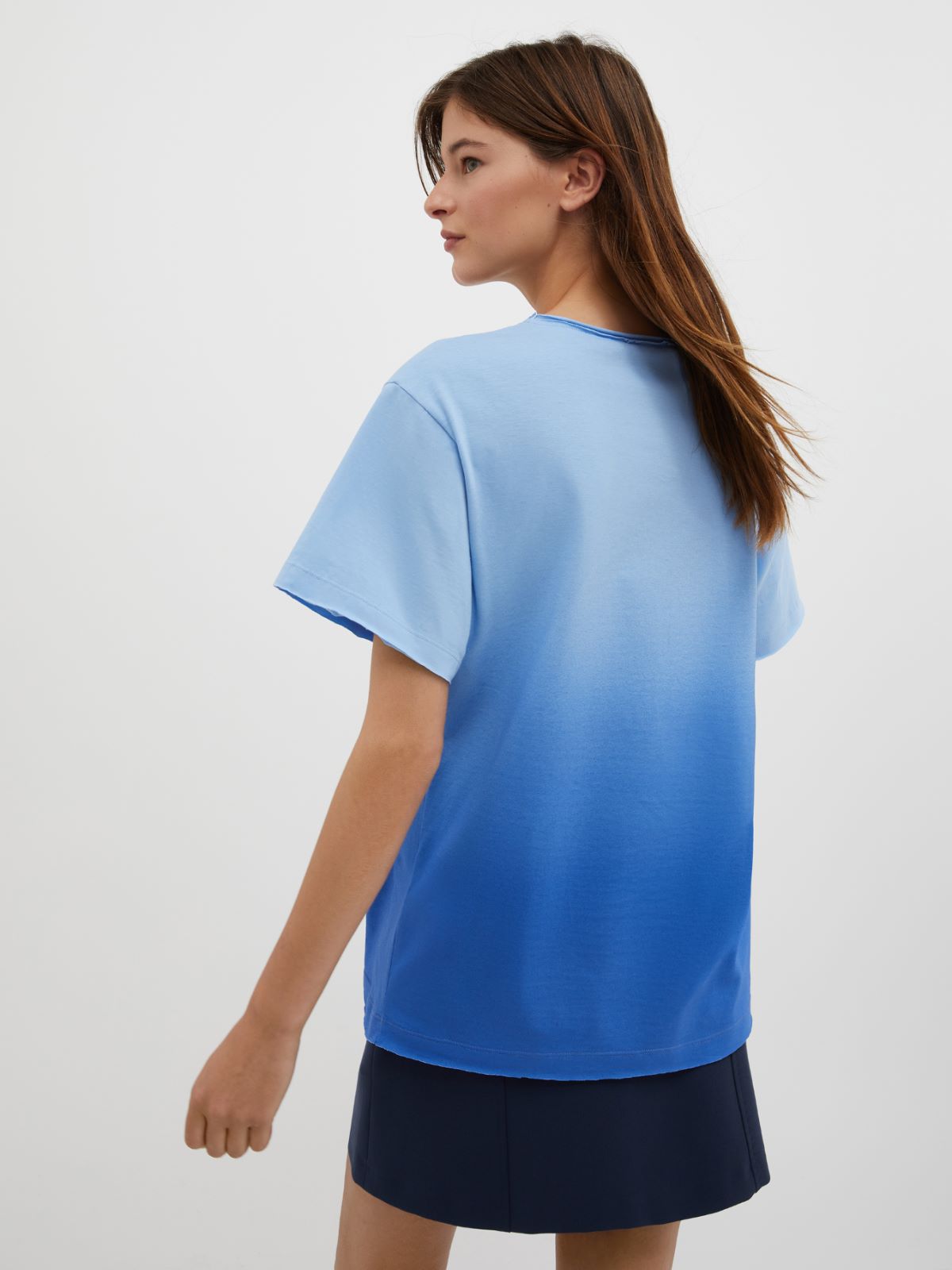 Let’s Draw! gradient T-shirt - light blue - MAX&Co. - 2