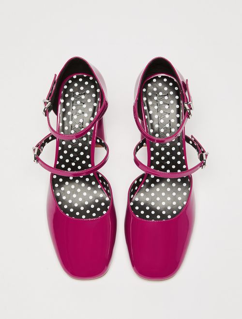 Merceditas con tira doble - fucsia - MAX&Co. - 2