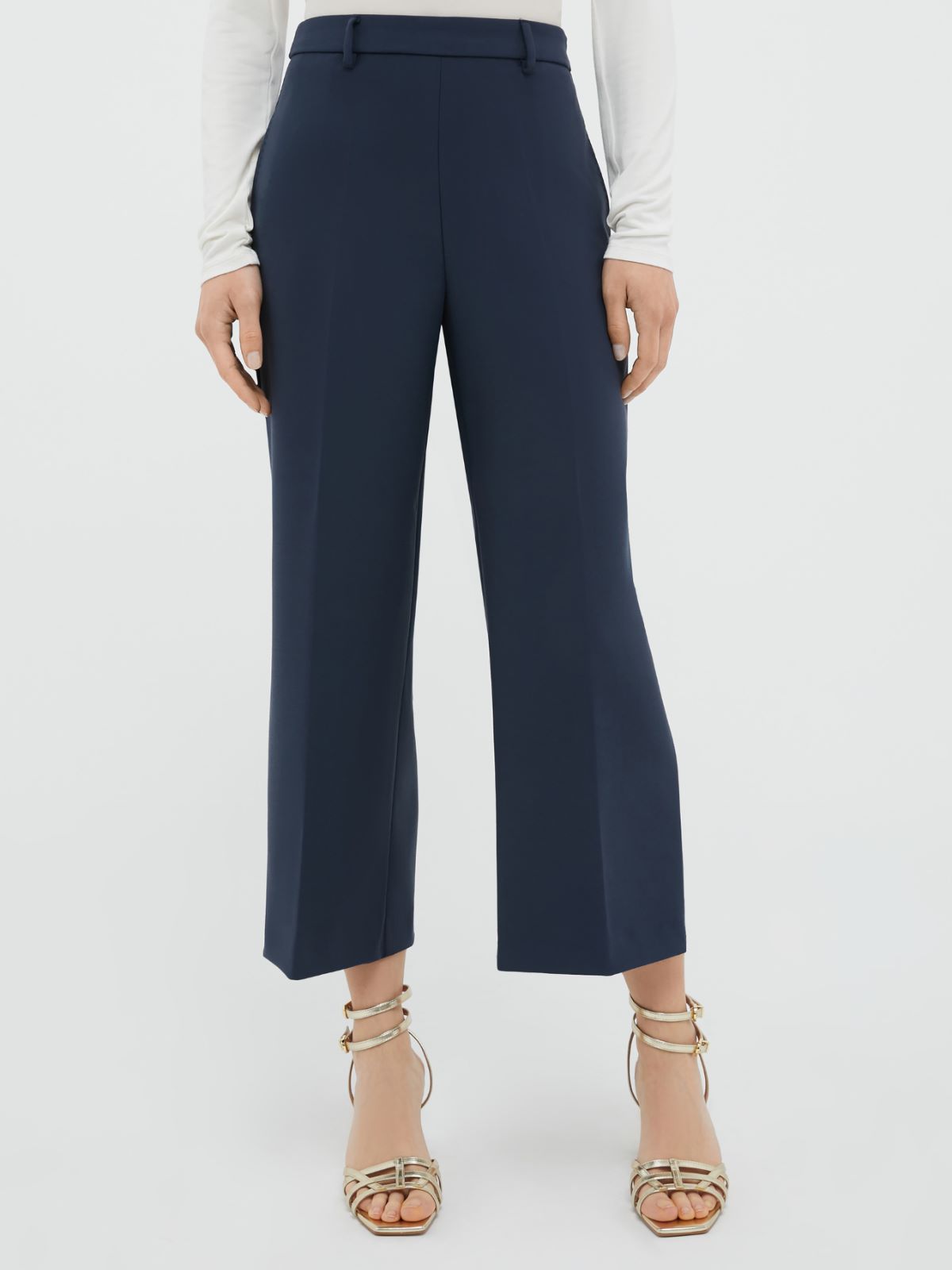 Pantalon en toile double - bleu nuit - MAX&Co. - 1