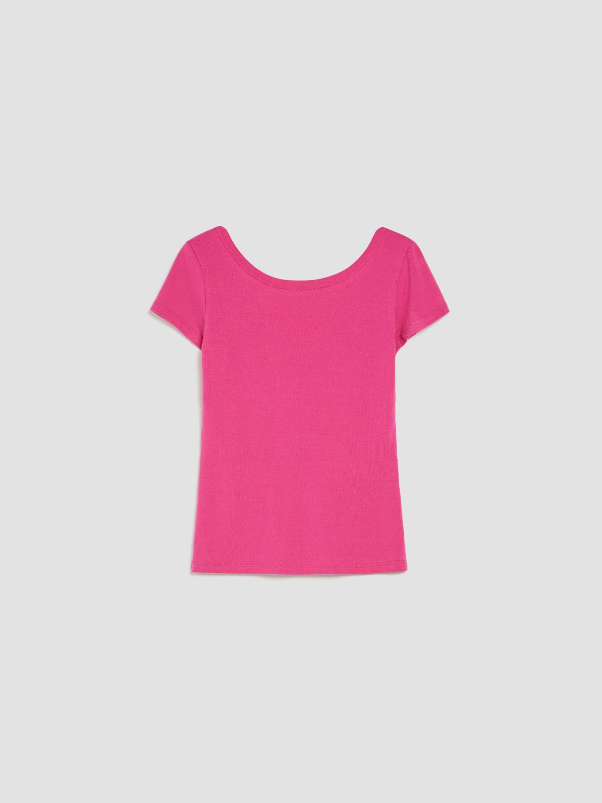 T-shirt slim en jersey confort - violet - MAX&Co.