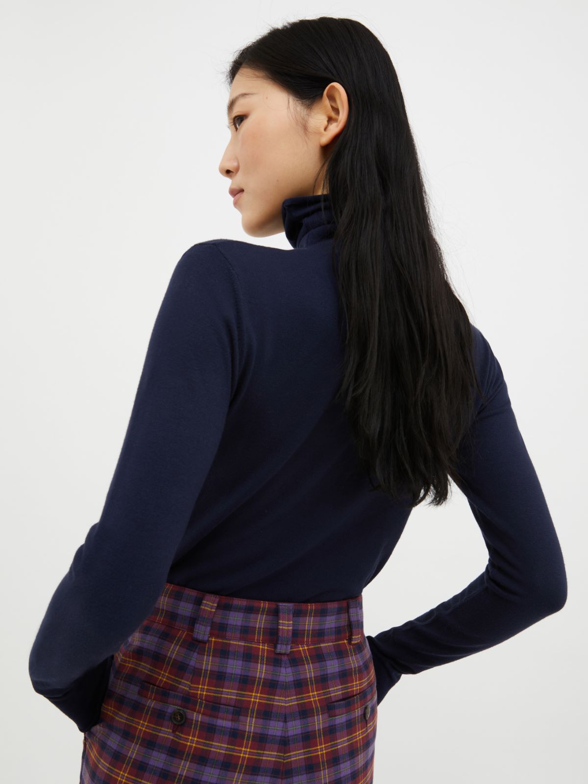 High-neck jumper - midnight blue - MAX&Co. - 2