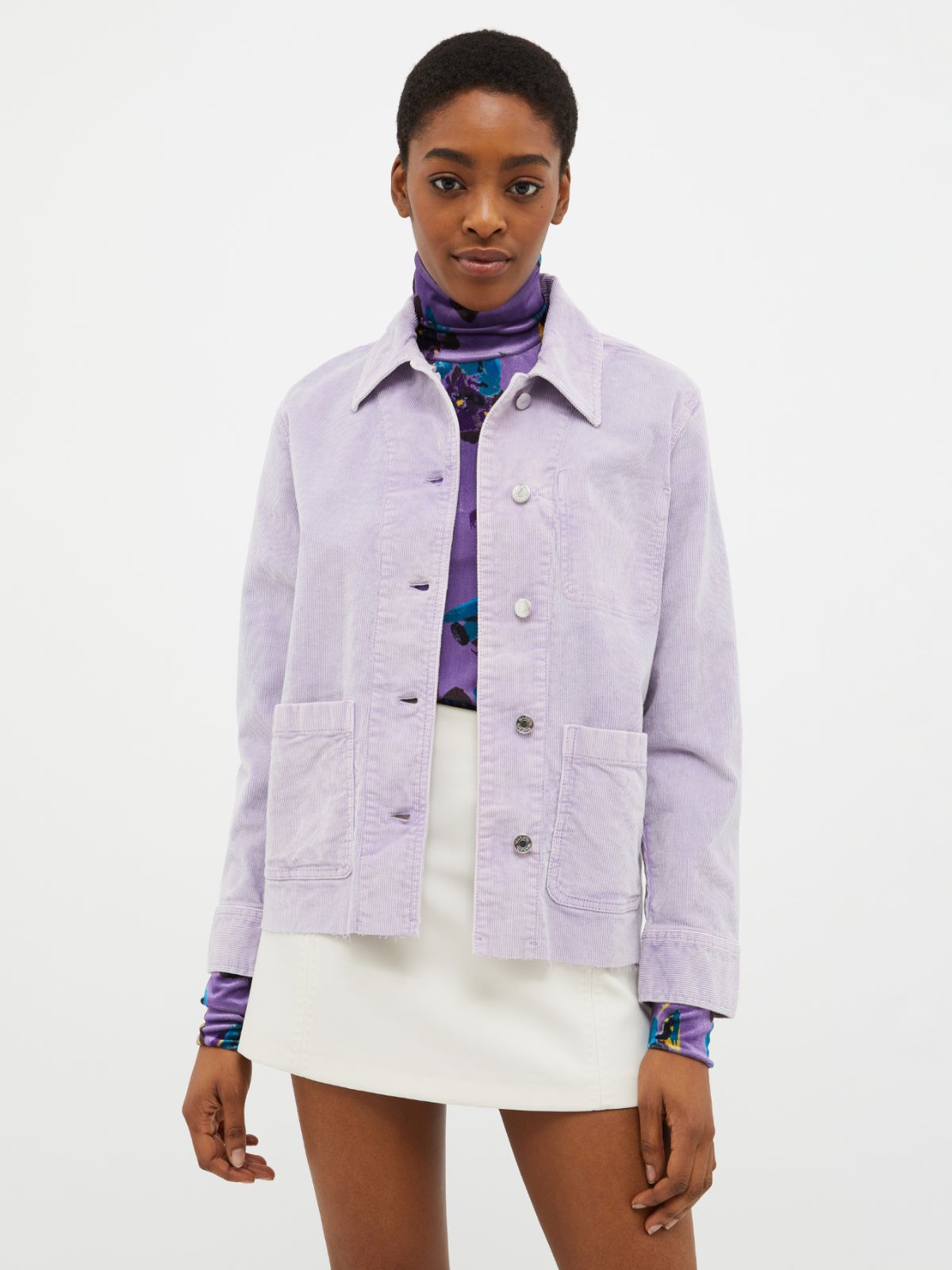 Needlecord jacket - lilac - MAX&Co. - 1
