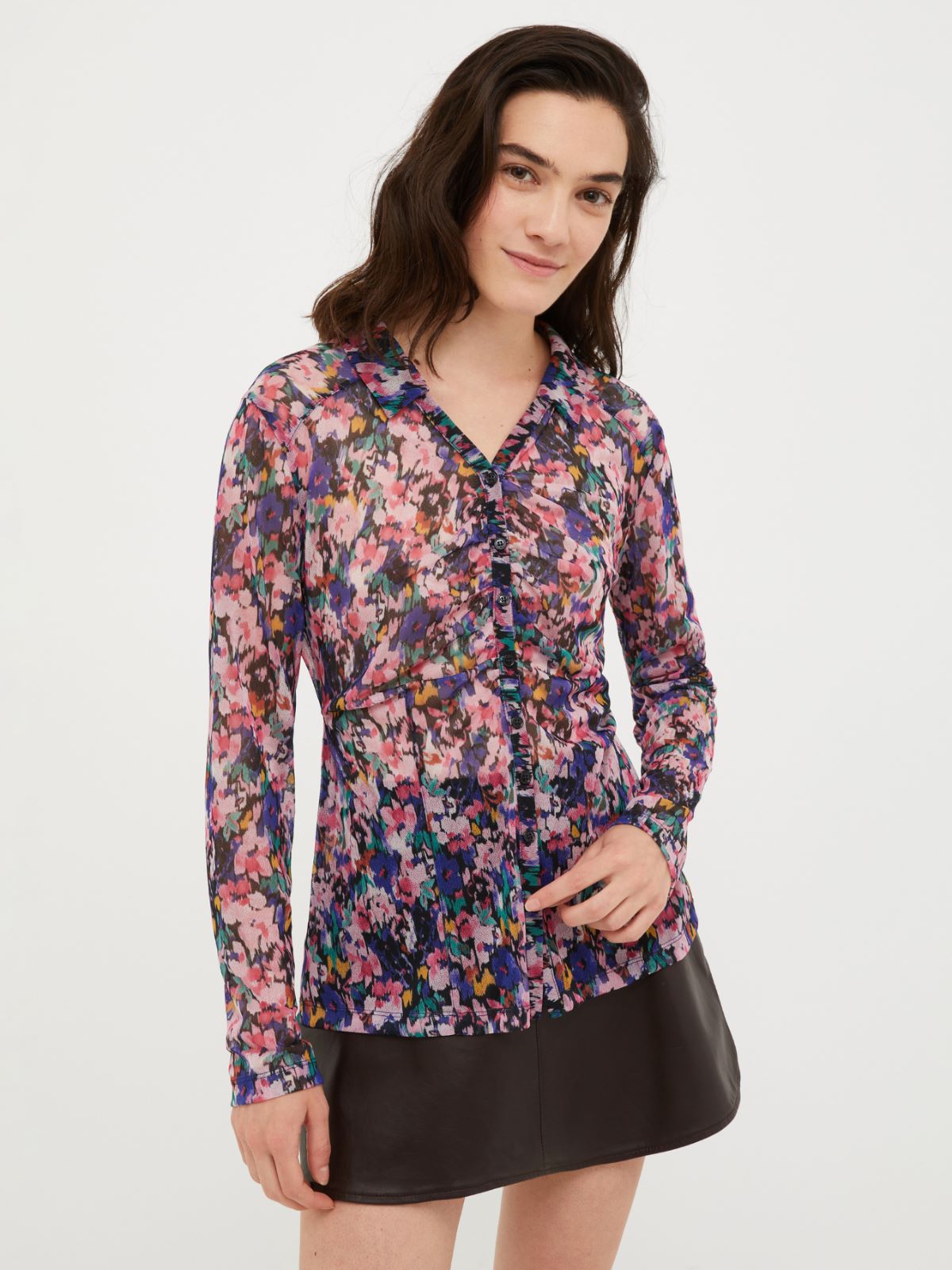 Camicia in jersey crêpe leggero - nero - MAX&Co. - 5