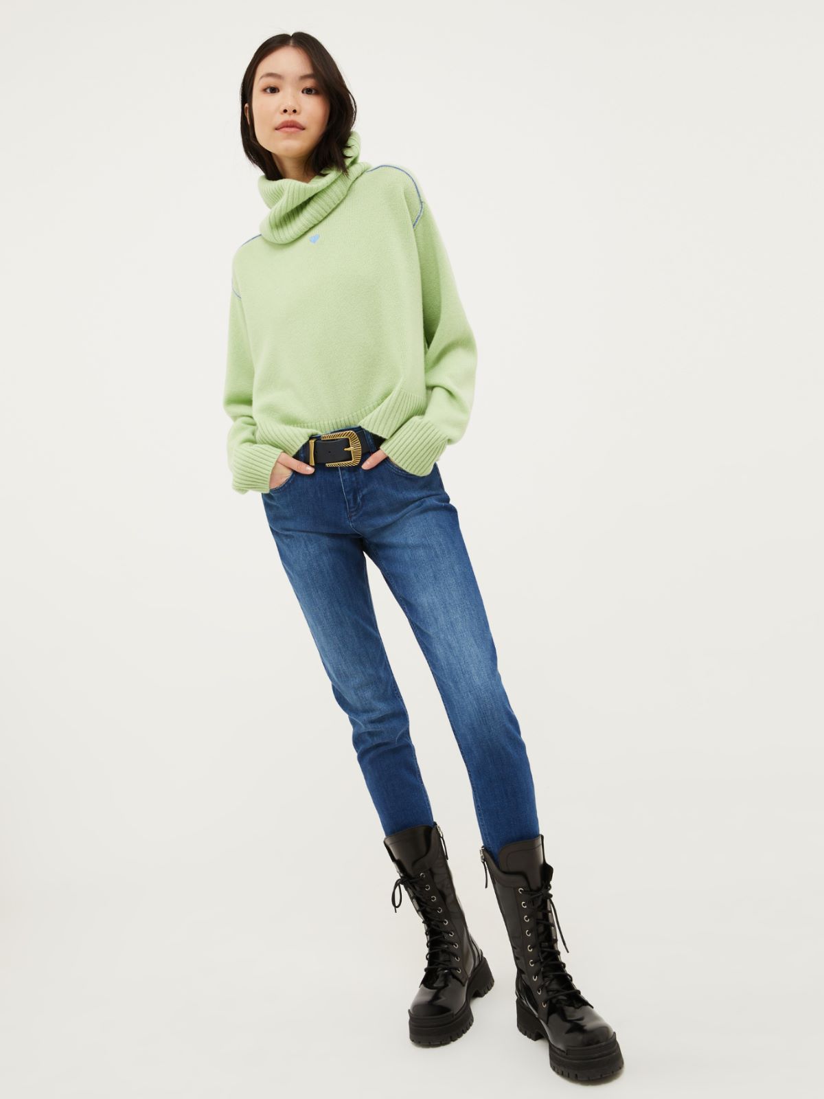 Pullover aus reinem Kaschmir, mint | MAX&Co