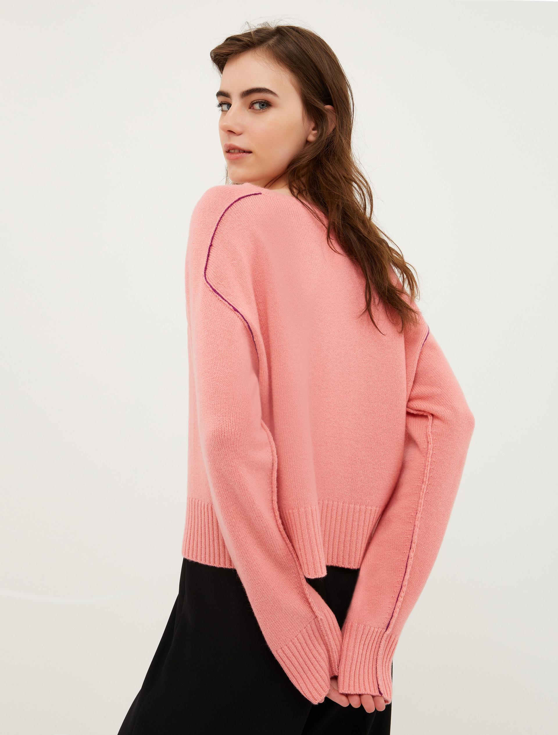 Pullover aus reinem Kaschmir, pfirsich | Max&Co. Pullover aus reinem Kaschmir - PFIRSICH - MAX&Co. - 2