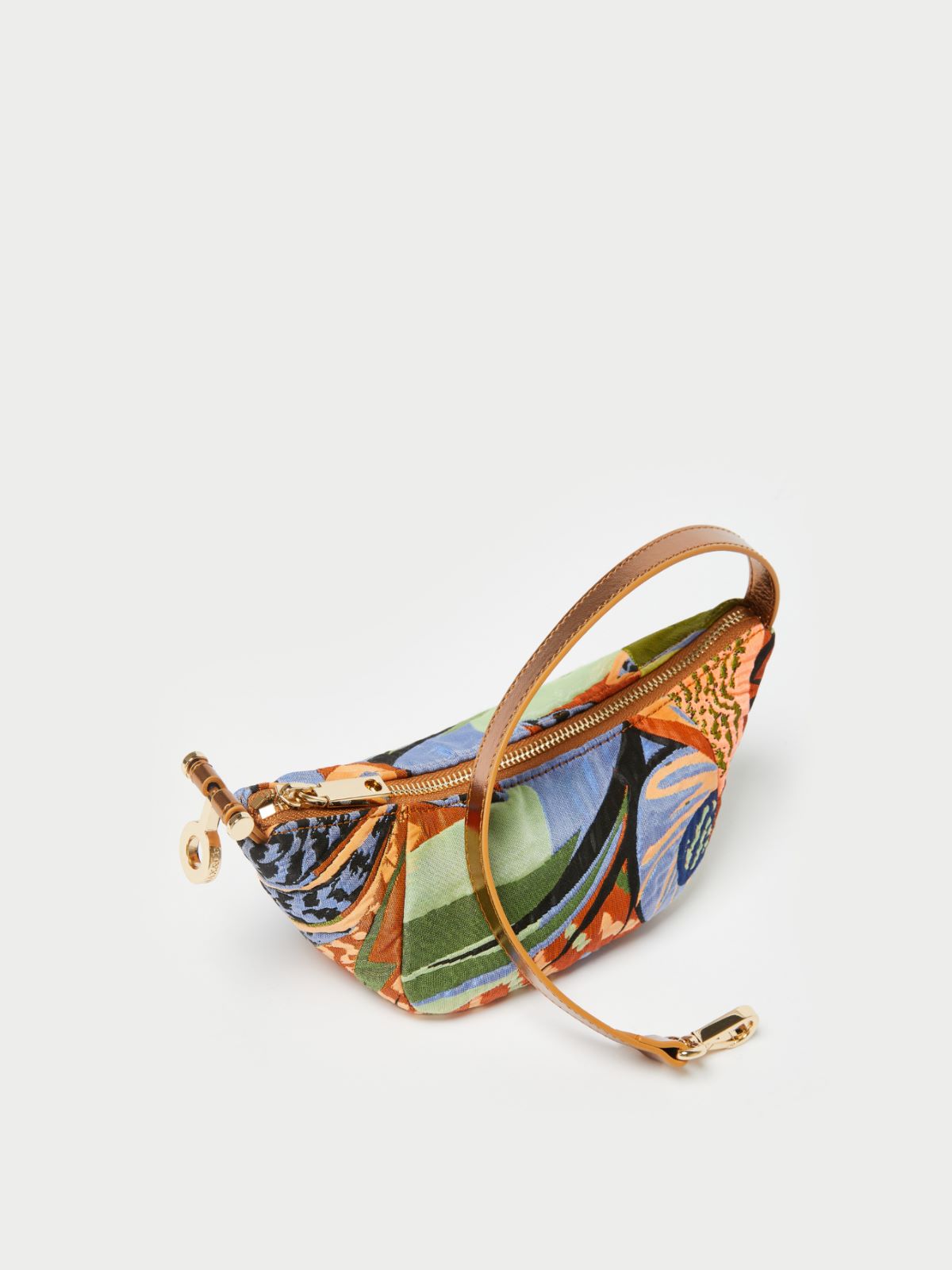 Mini Hug Bag aus Jacquard, rost | MAX&Co