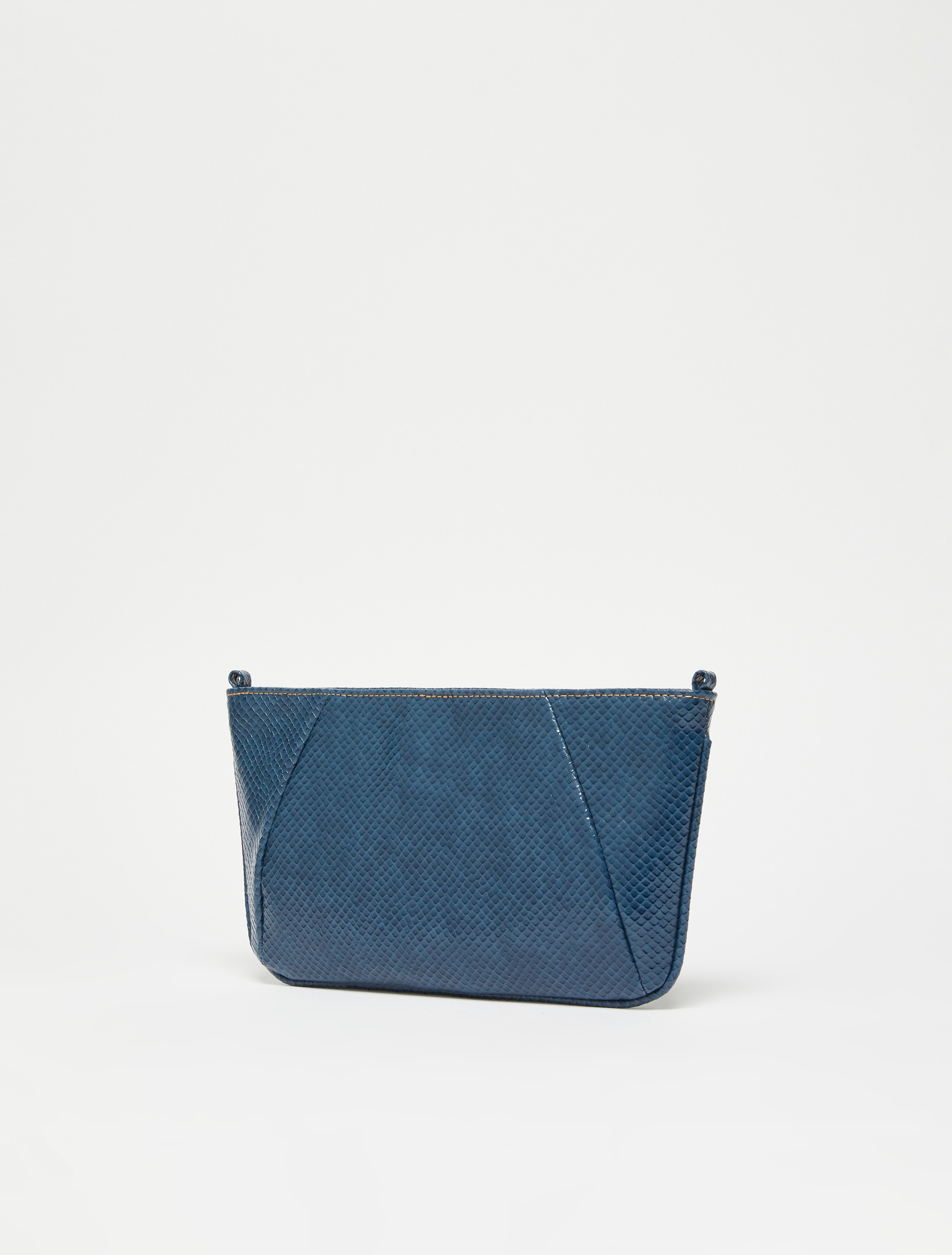 Printed clutch, navy | MAX&Co