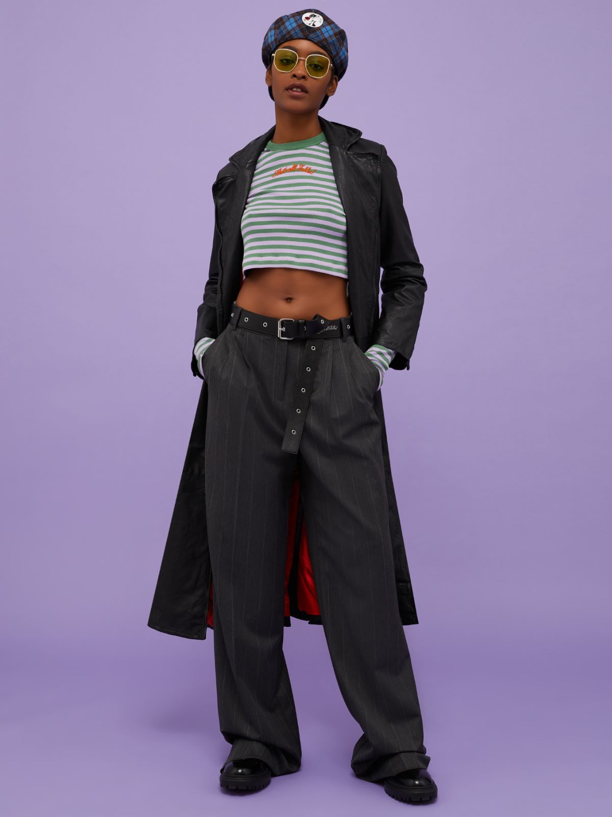 Studded belt MAX&Co. with Looney Tunes, black | MAX&Co
