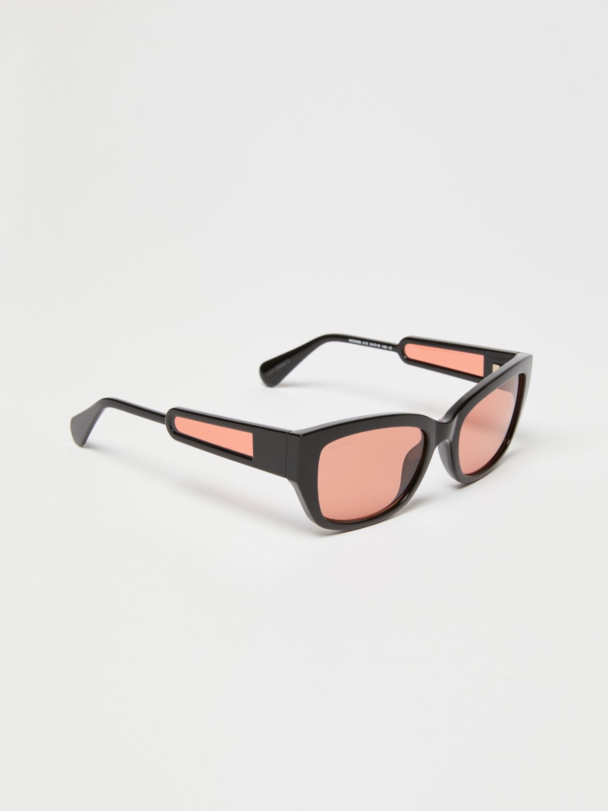 Rectangular butterfly sunglasses, black | MAX&Co 
