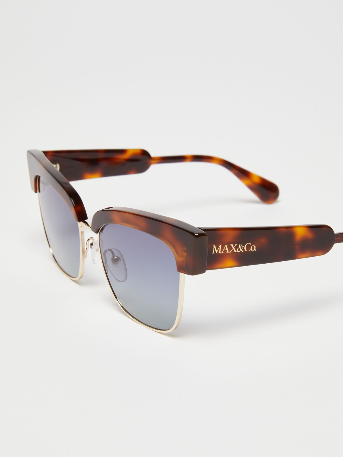 Oversized butterfly sunglasses, brown | MAX&Co