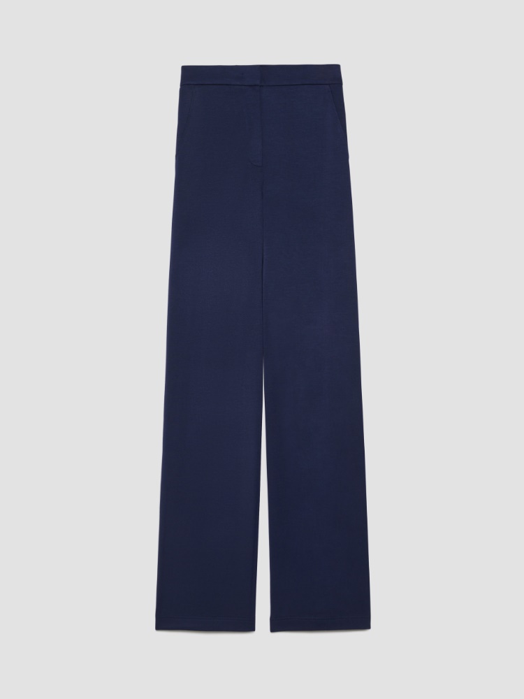 Pantalon ample en jersey - MARINE - MAX&Co.