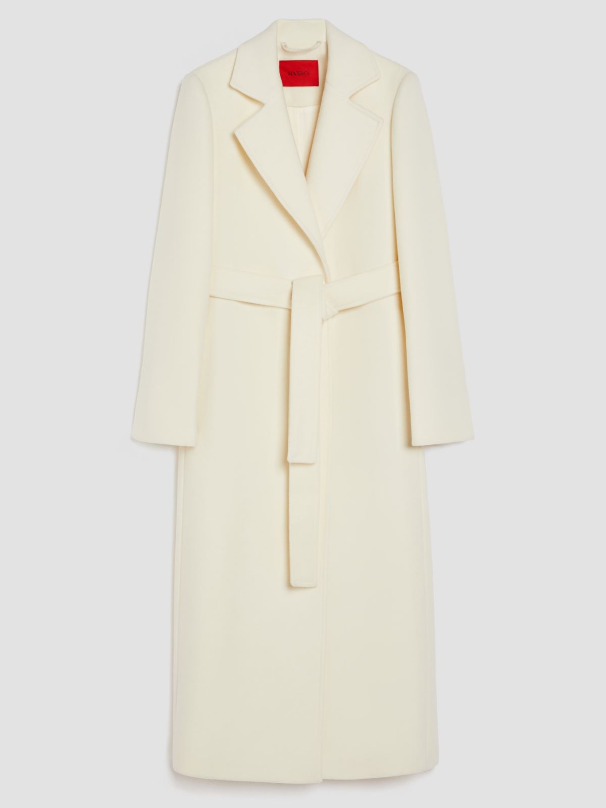 Manteau Purelong en popeline de laine - BLANC LAINE - MAX&Co. - 5