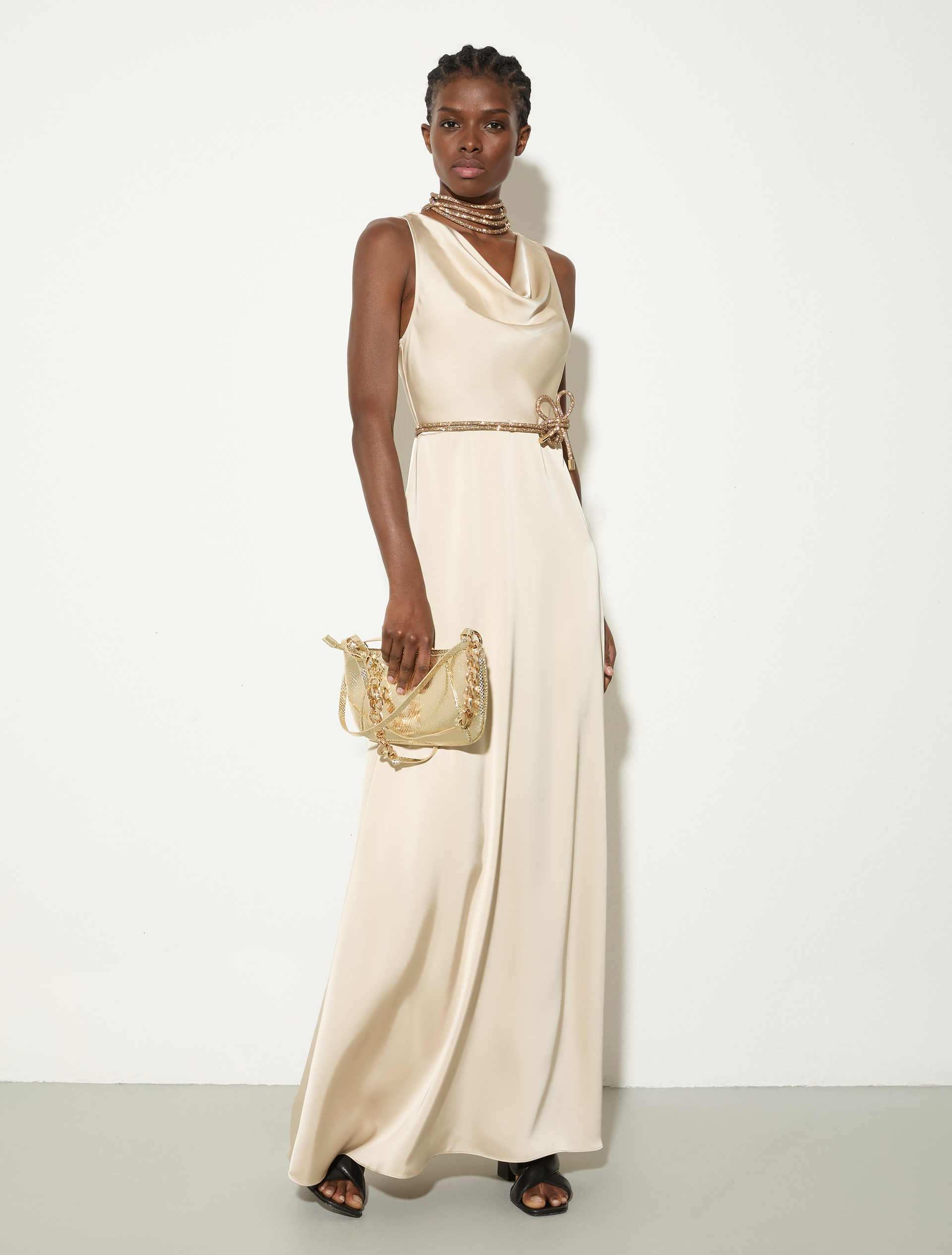 Rhinestone-embellished belt - OR - MAX&Co. - 4