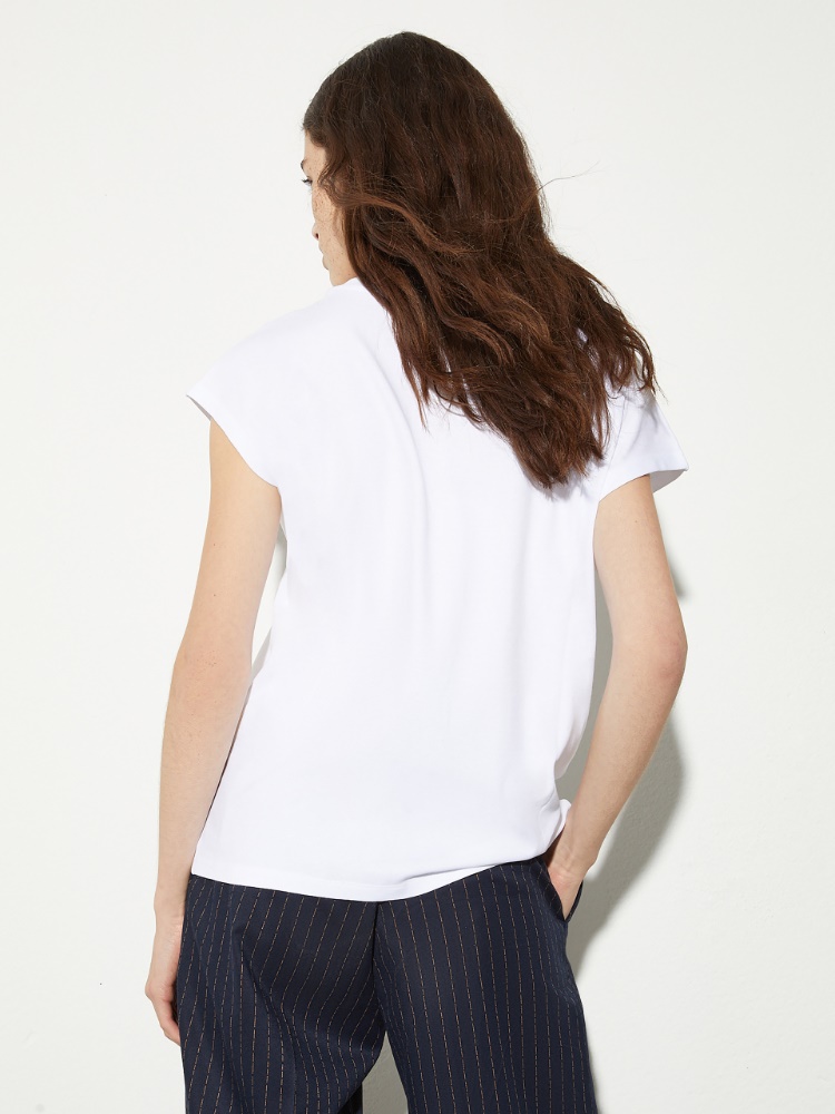 [モルディーヴェ] キモノスリーブ コットン ジャージー Tシャツ - MAX&Co. - 2