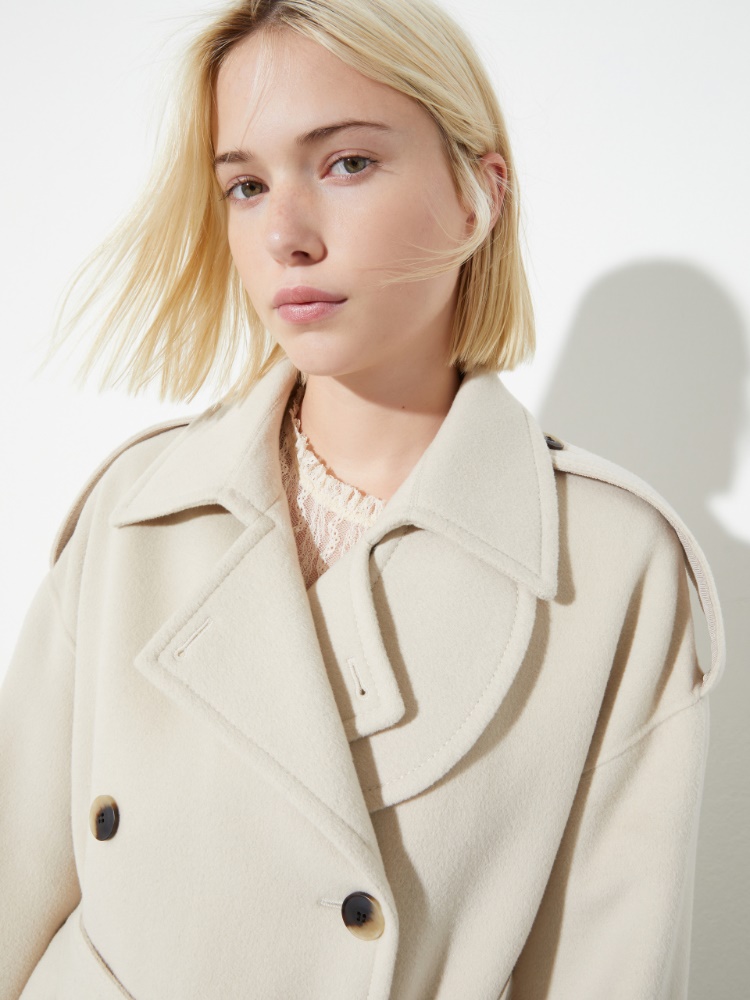 Double-woven wool trench coat - MAX&Co. - 3