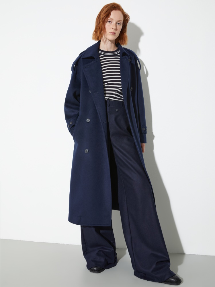 Double-woven wool trench coat - MAX&Co.