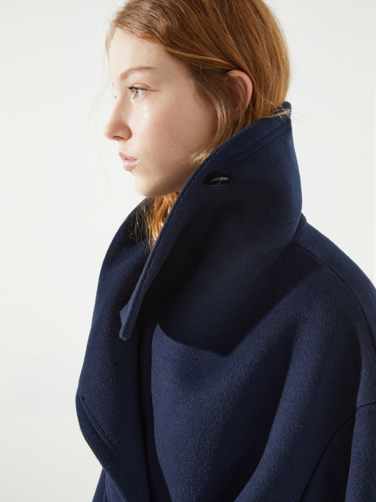 Wool and cashmere coat - NAVY - MAX&Co. - 3