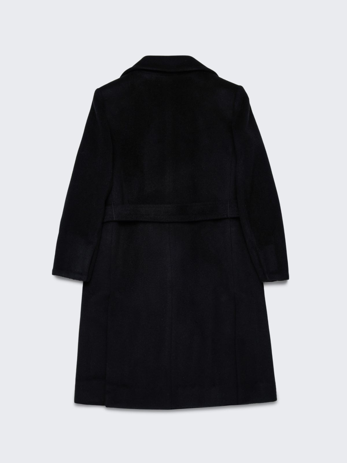 Houndstooth wool Runaway coat KID - BLACK - MAX&Co. - 2