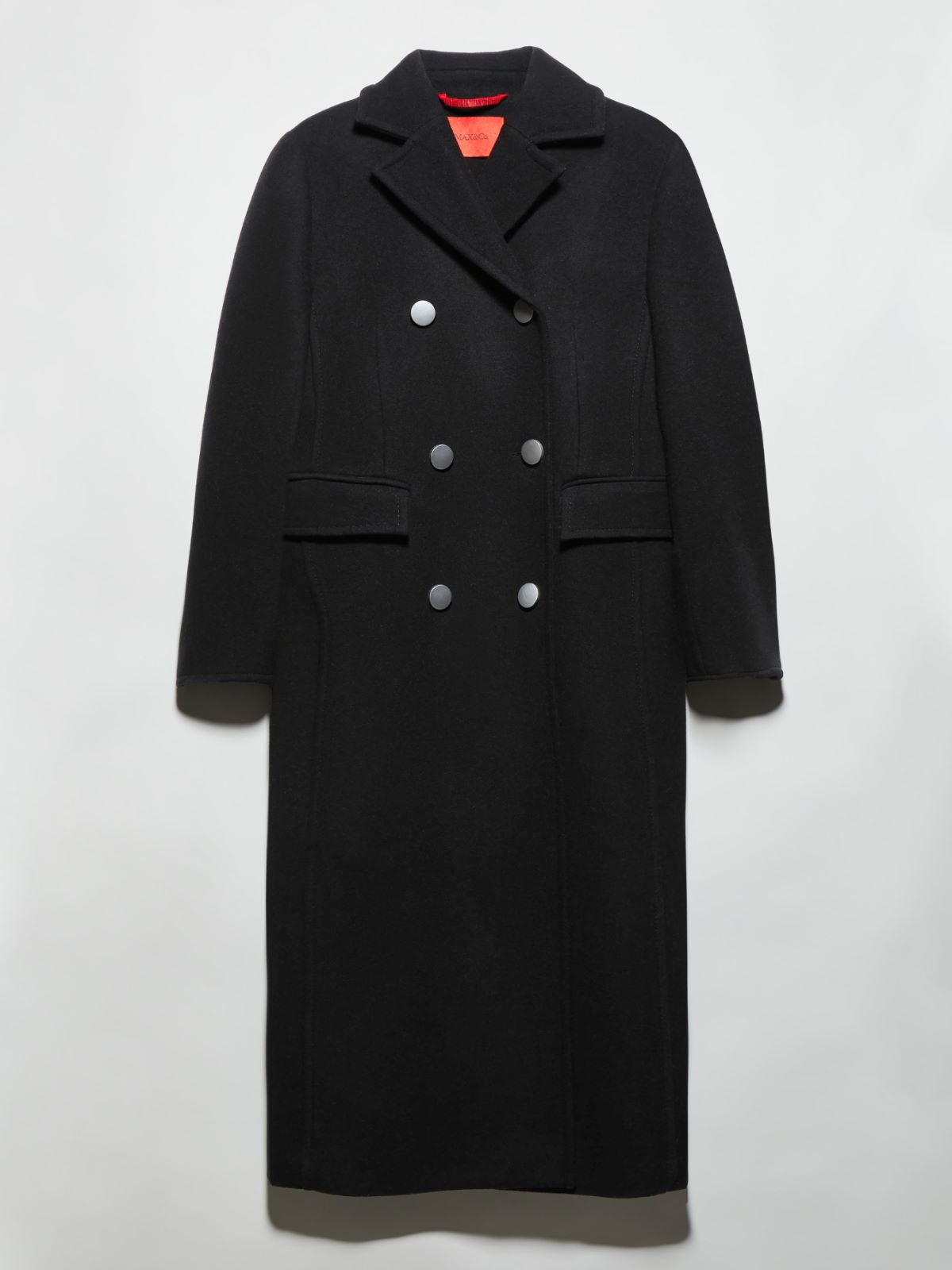 Double-woven wool coat - BLACK - MAX&Co. - 5