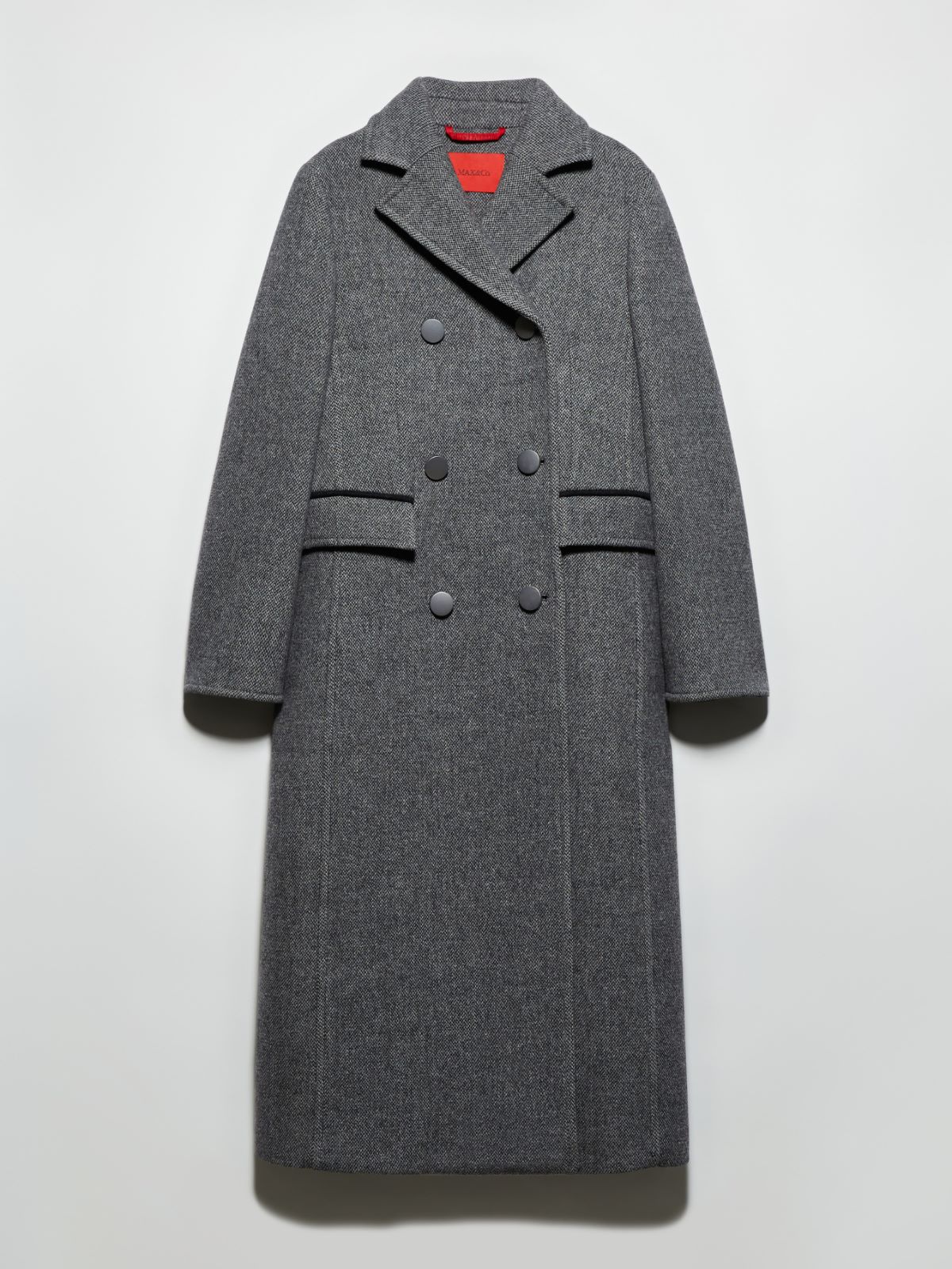 Double-woven wool coat - GREY - MAX&Co. - 5