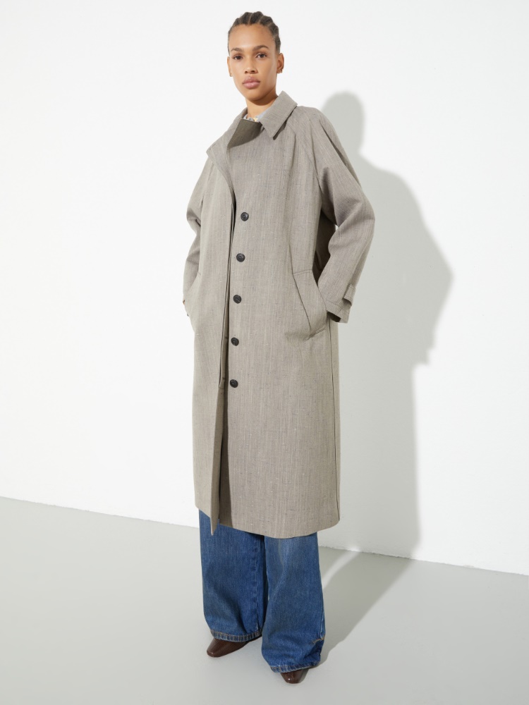 Slubby trench coat - MAX&Co. - 2