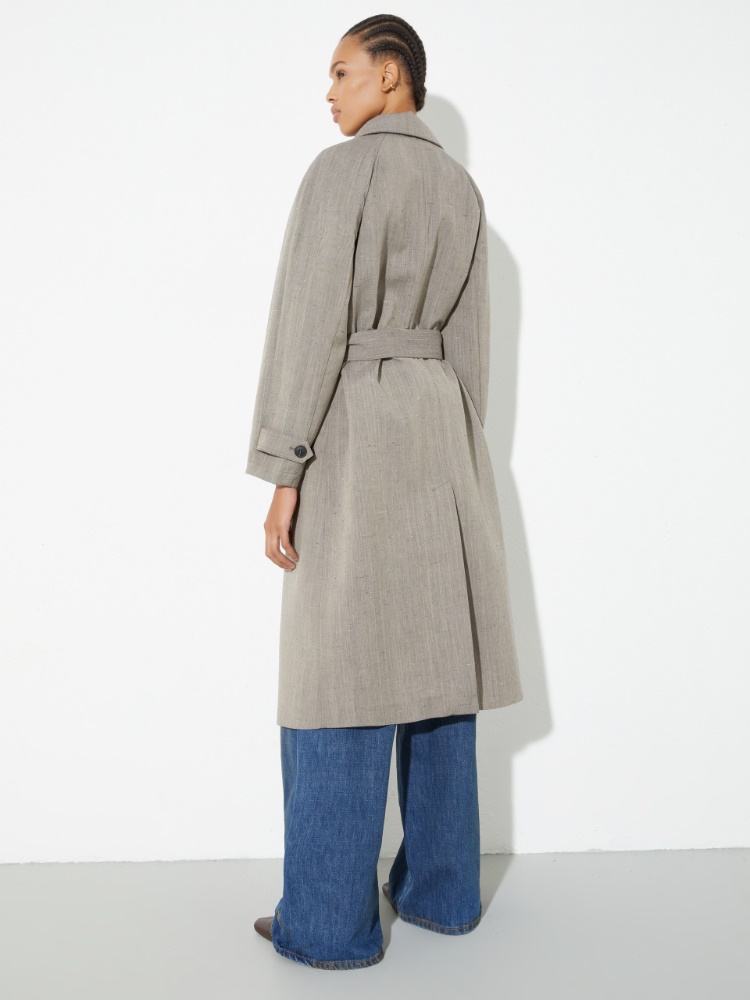 Slubby trench coat - MAX&Co. - 3