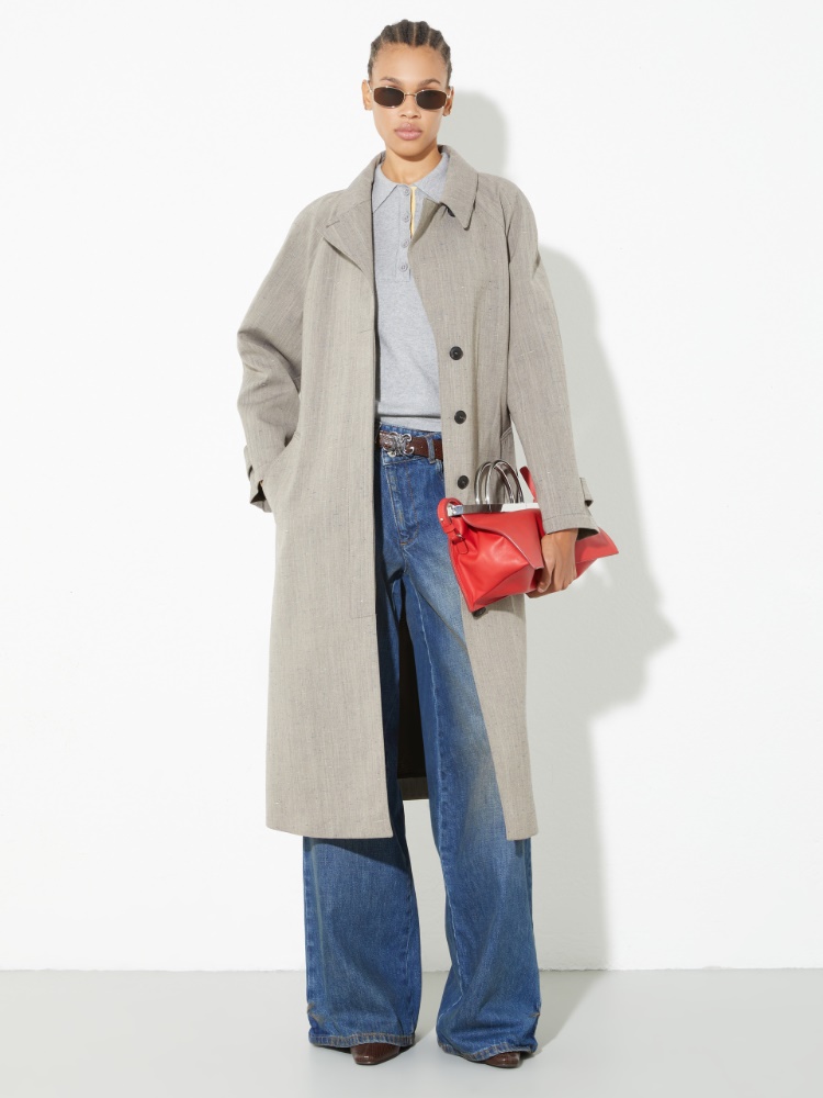 Slubby trench coat - MAX&Co. - 6