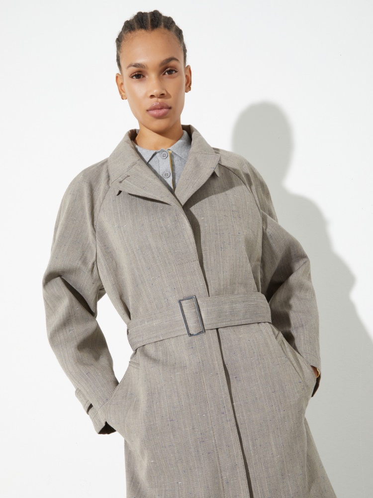 Slubby trench coat - MAX&Co. - 4
