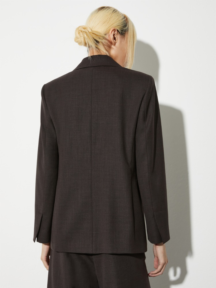 Double-breasted wool-blend blazer - MAX&Co. - 2