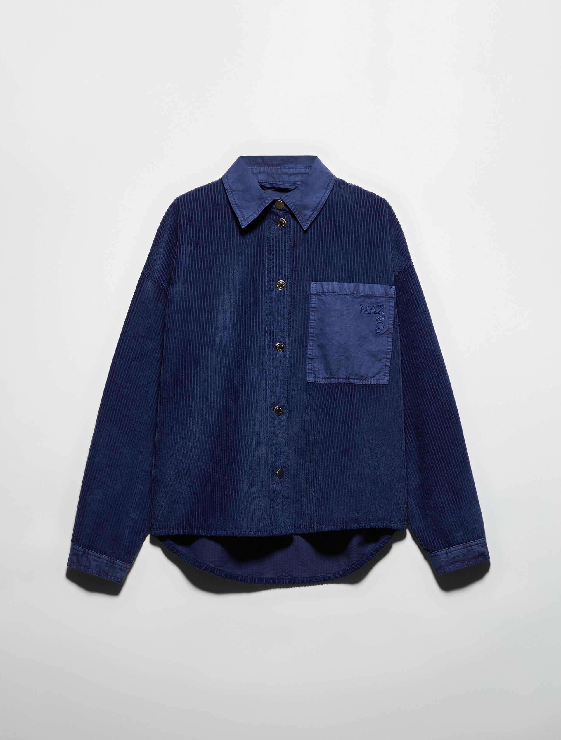 Corduroy shacket, china blue | MAX&Co. Corduroy shacket - CHINA BLUE - MAX&Co. - 5