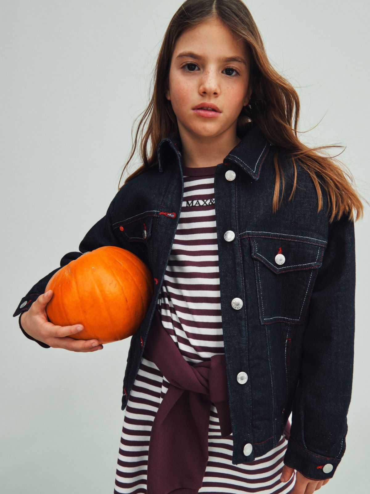 Veste en jean bleu foncé KID - BLEU JEANS - MAX&Co. - 4