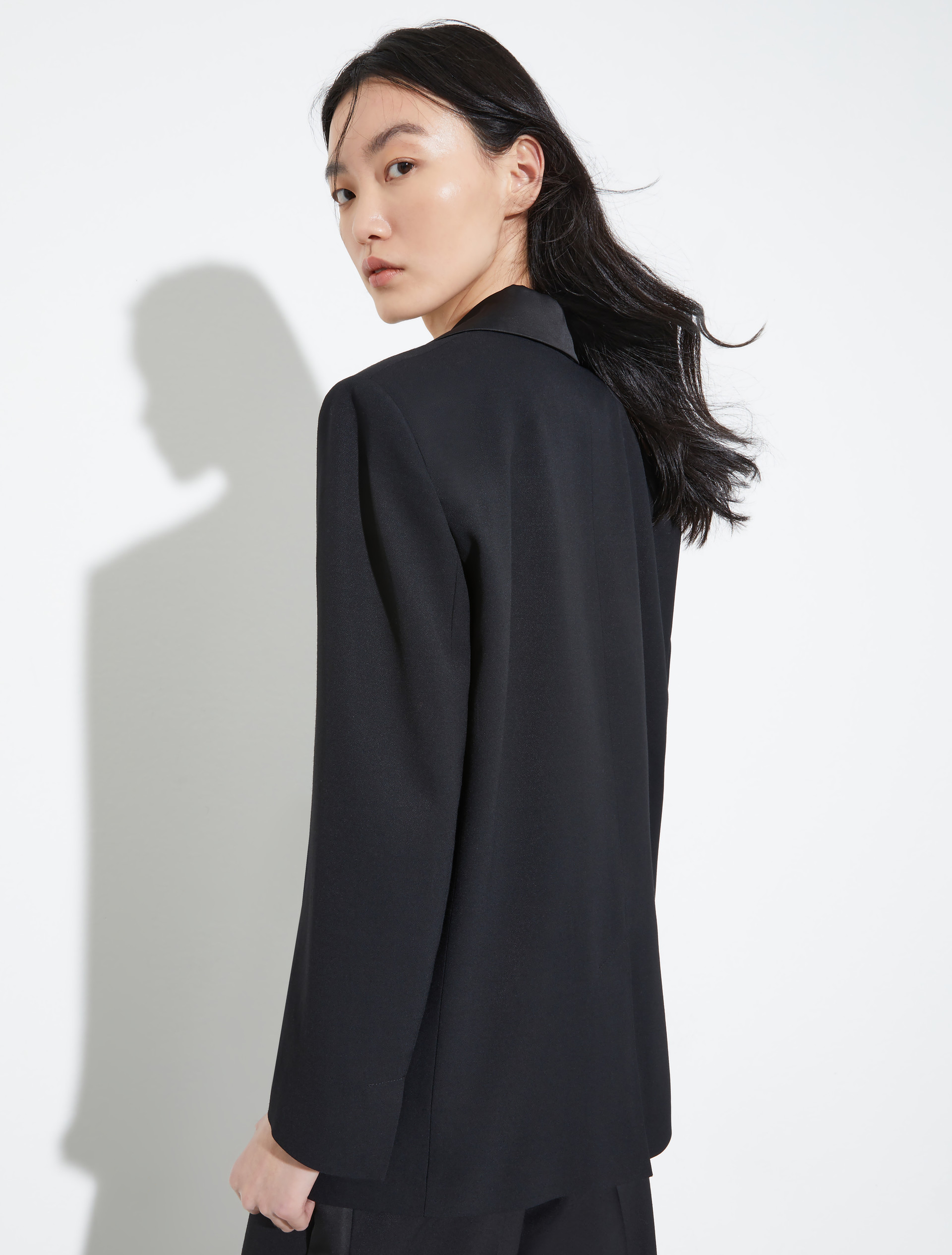 Blazer de smoking fluide - NOIR - MAX&Co. - 2