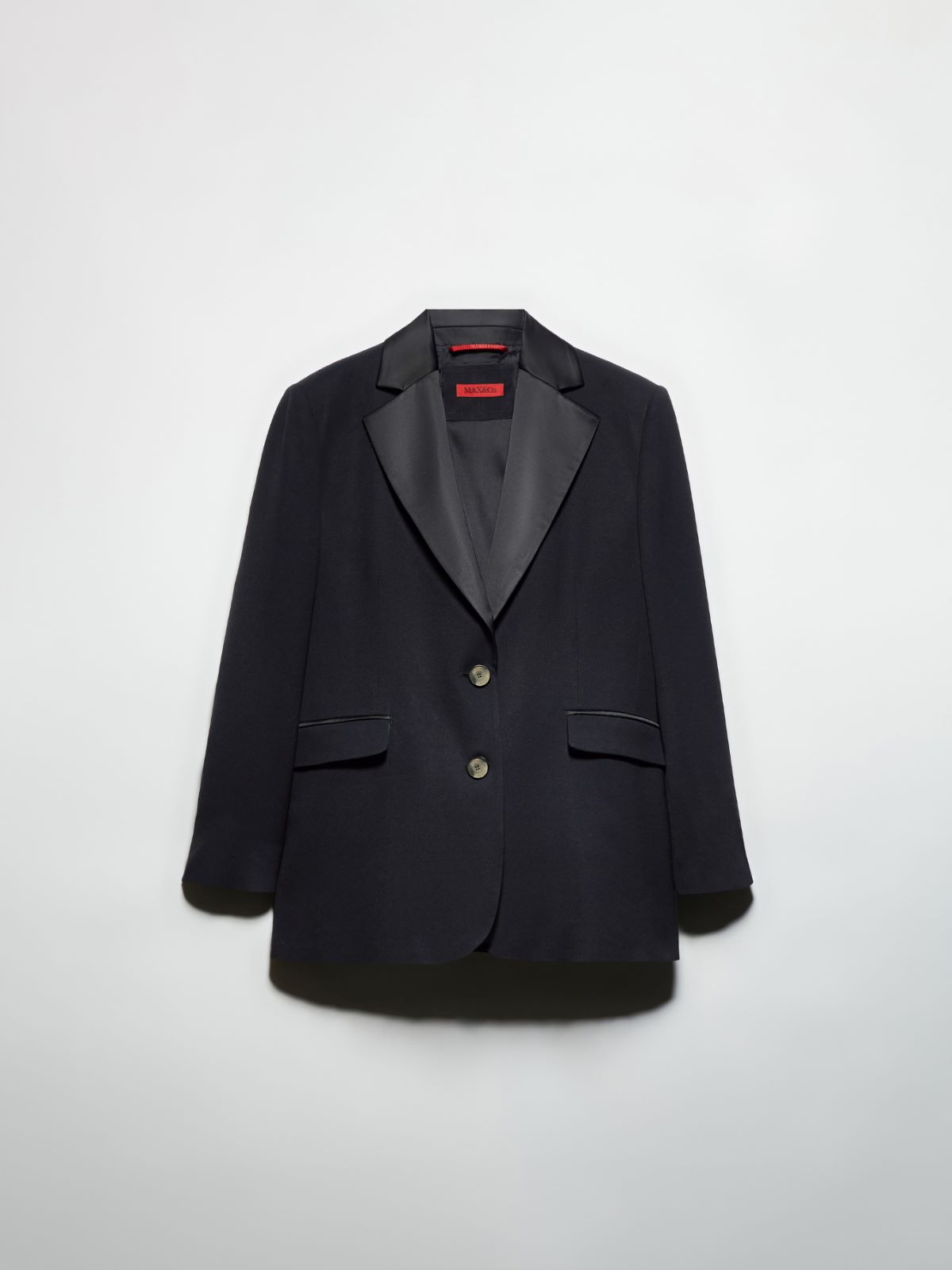 Blazer de smoking fluide - NOIR - MAX&Co. - 5