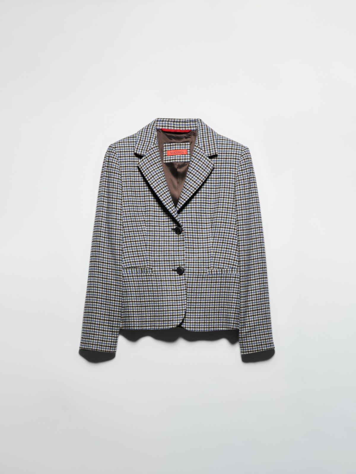 Slim-fit flannel blazer - BROWN - MAX&Co. - 5
