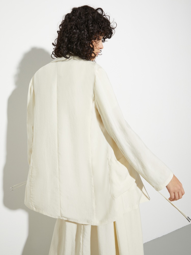Crinkle-effect twill blazer - MAX&Co. - 2