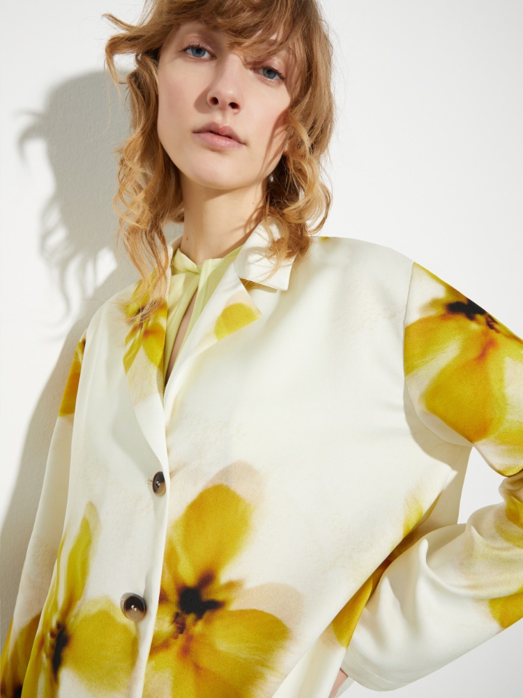 Printed satin shacket - MAX&Co. - 3
