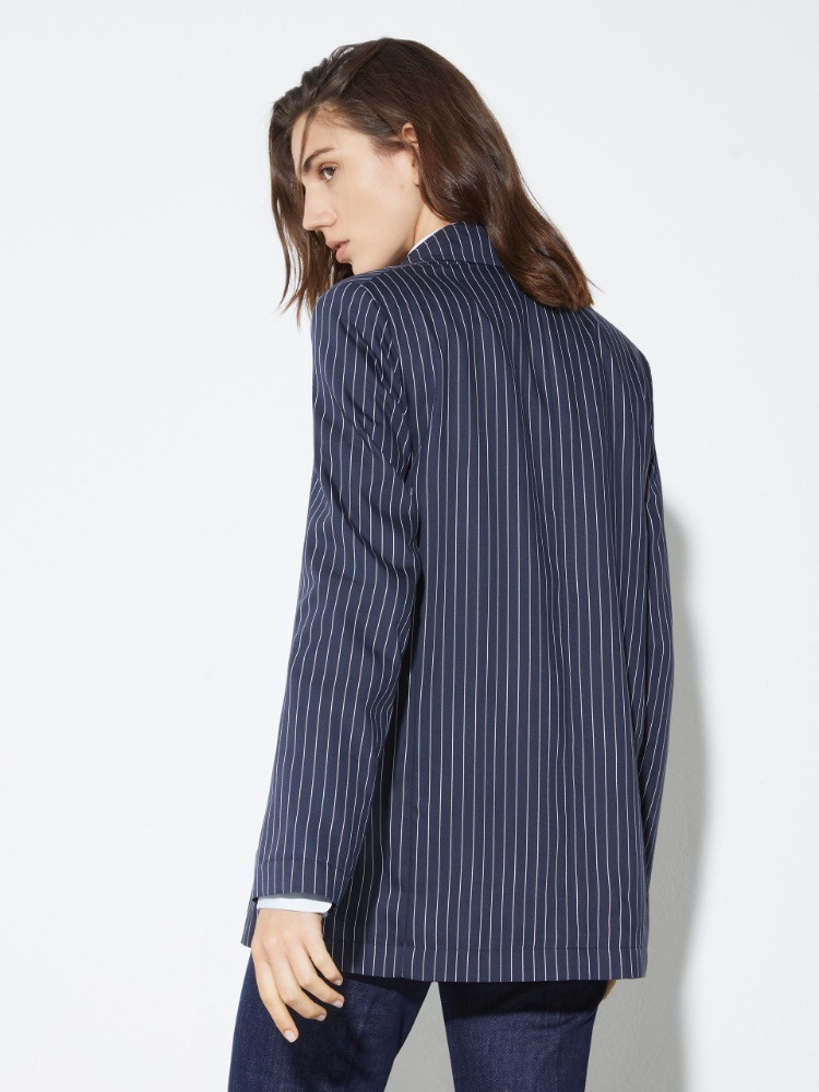 Pinstriped twill blazer - MAX&Co. - 2