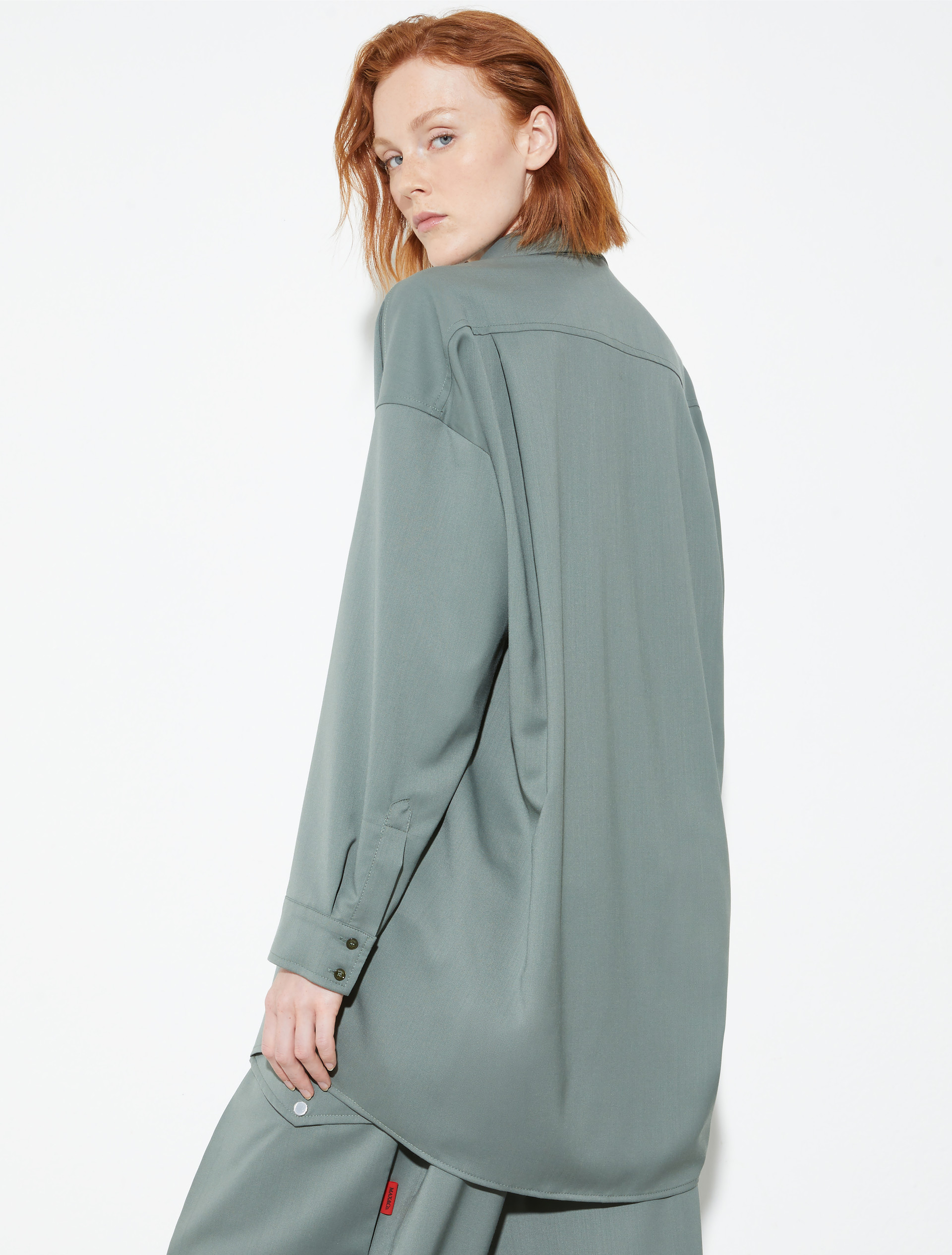 Giacca camicia Sartorial Shifts - VERDE - MAX&Co. - 2