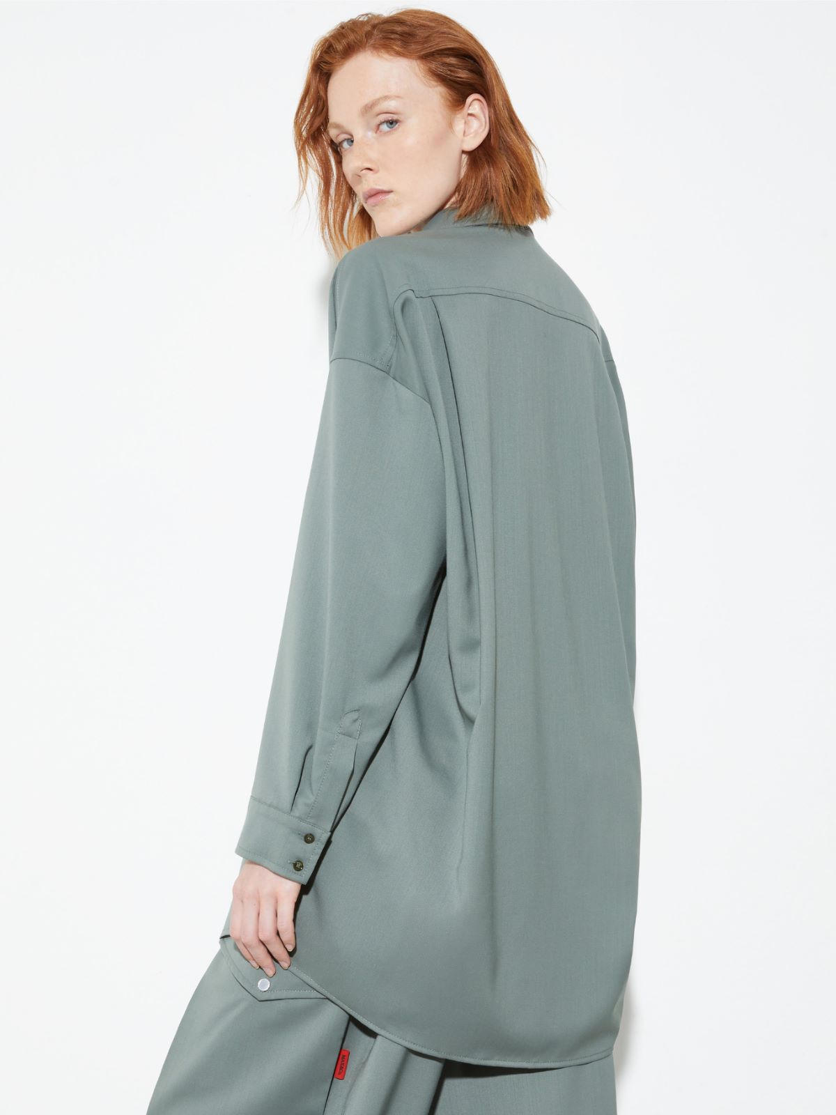 Giacca camicia Sartorial Shifts - VERDE - MAX&Co. - 2