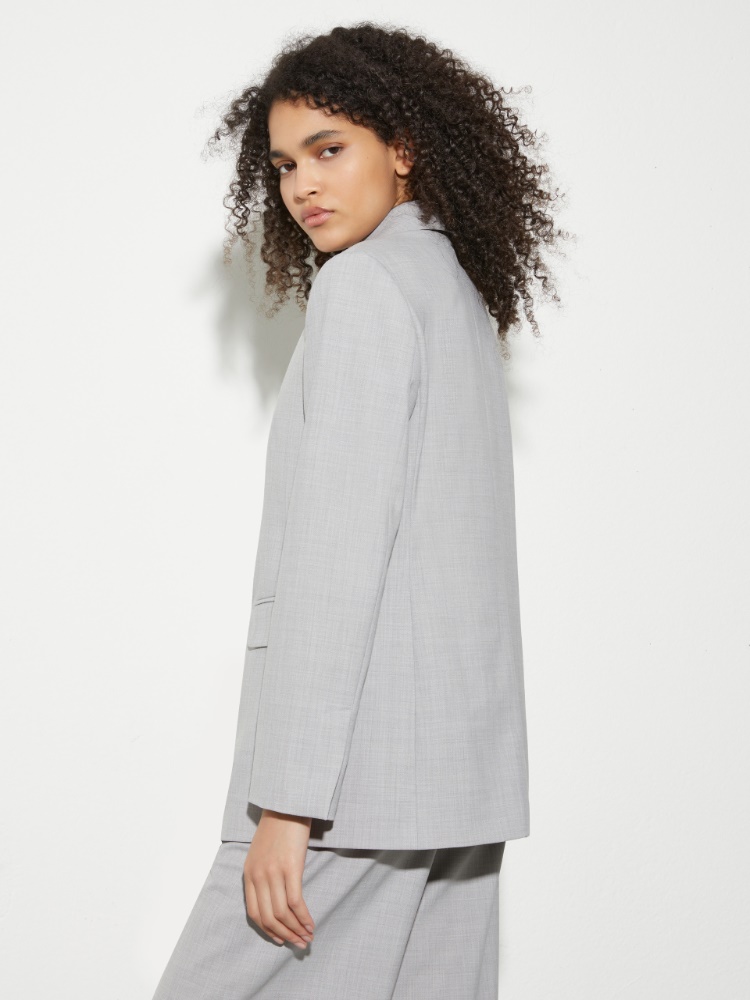 Double-breasted wool-blend blazer - MAX&Co. - 2