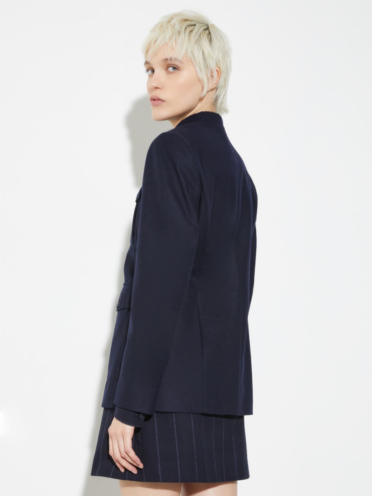 Slim-fit wool-blend jacket - NAVY - MAX&Co. - 2