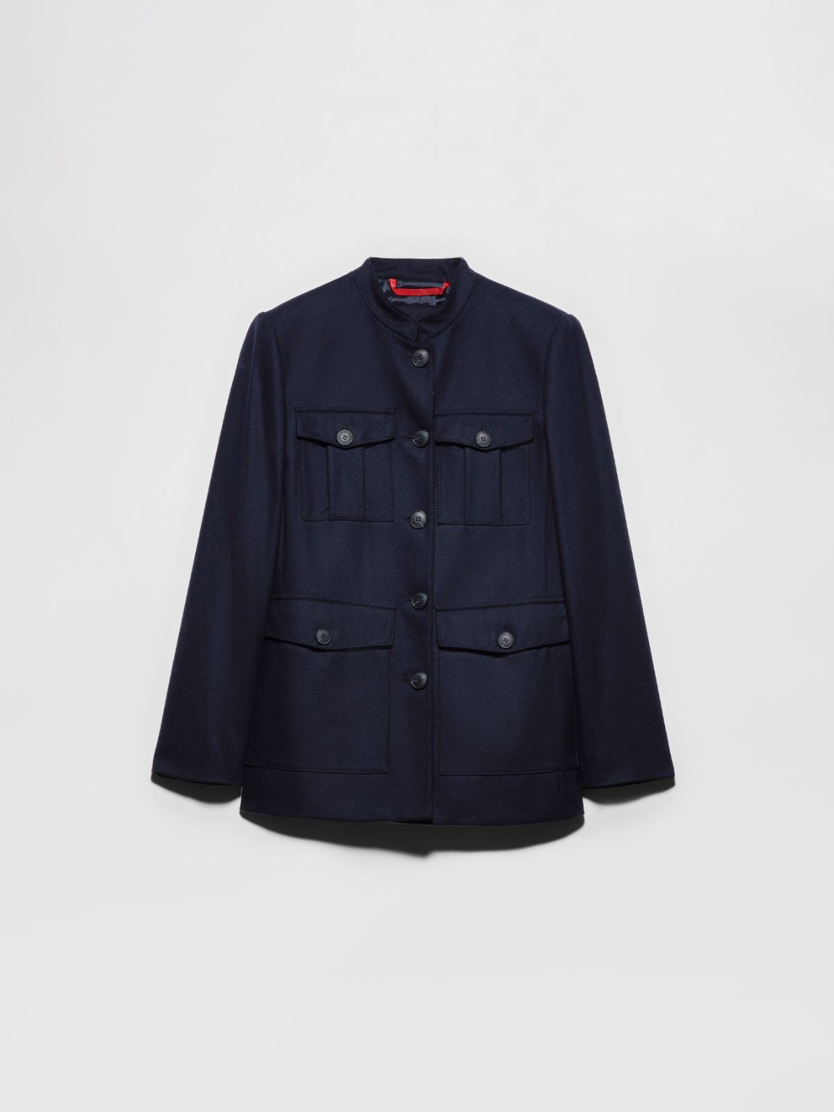 Slim-fit wool-blend jacket - NAVY - MAX&Co. - 5