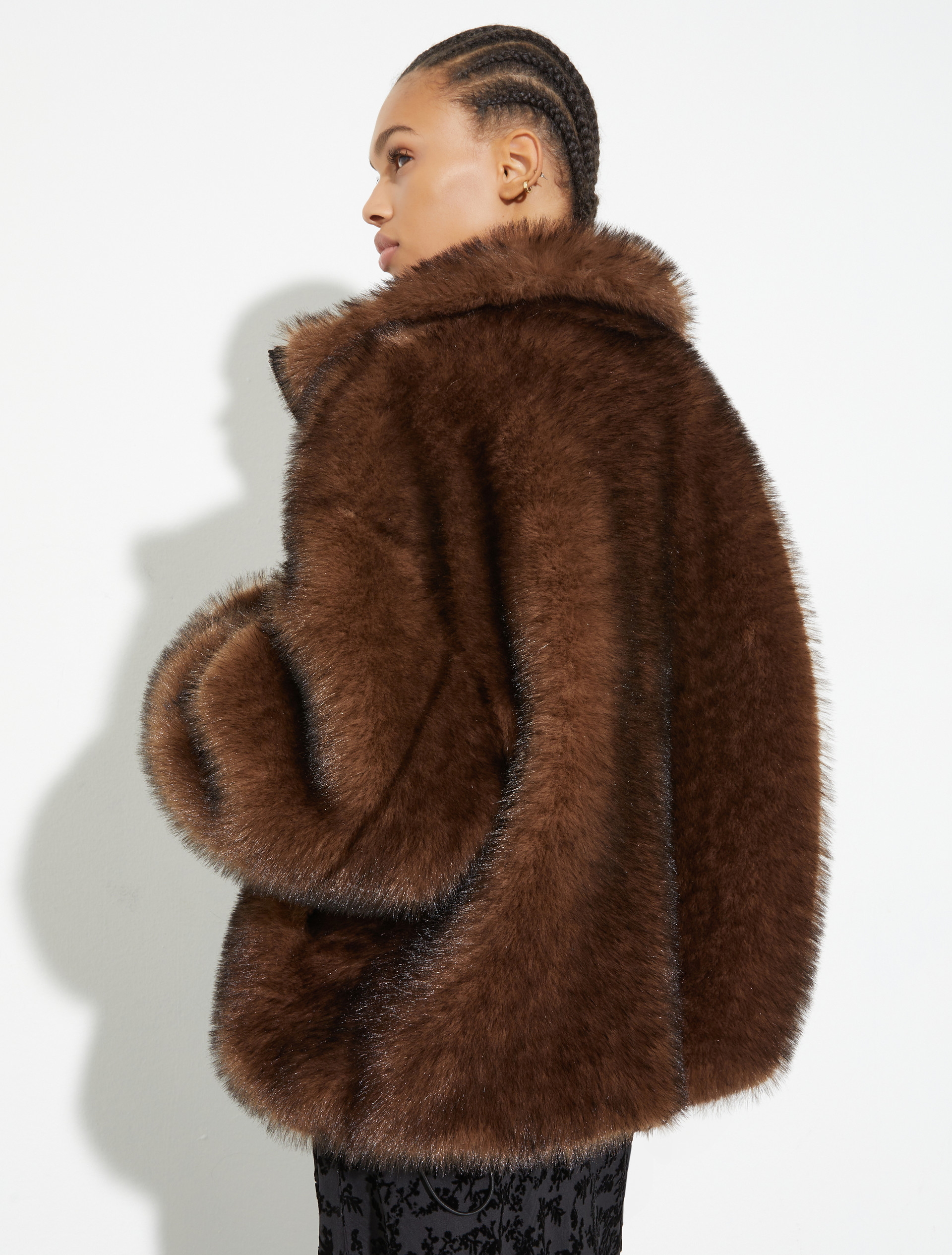 Blouson réversible en peluche, brun | MAX&Co. Blouson réversible en peluche - BRUN - MAX&Co. - 2
